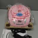 Portable CD Player Boombox with Bluetooth,FM Radio,USB MP3 Playback,AUX-in,Headphone Jack,CD-R/RW and MP3 CDs Compatible,Small CD Player for Home or Outdoor (Pink)