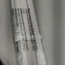 LazBlinds No Tools No Drill Cordless 1" Vinyl Mini Blinds, 100% Privacy S-Curve Blinds for Indoor Windows, Room Darkening Horizontal Window Blinds and Shades for Home, 34 1/2" W x 48" H, White