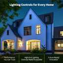Leviton SureSlide LED Advanced Dimmer Switch for 150W Dimmable LED, Halogen and Incandescent Bulbs and Fixtures, 66741-E, Black