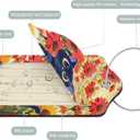 4 x Luggage Tags for Suitcases Funny Leather Carnival Cruise Luggage Tags Cute Travel Name Tags for Cruise Ships Travel Essentials 2 Pack (Flower and Cat)