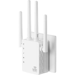 WiFi Extender Signal Booster, 1200Mbps Dual Band 2.4G&5.0G Signal WiFi Booster, WiFi Extender Covers Up to 13888 Sq.ft and 150+ Devices, WiFi Repeater with Ethernet Port - Internet Booster for Home