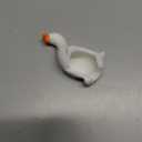 Weysat 6 Sets Silly Goose First Birthday Decorations Gift Cute Statue Sculpture Ornament for Party Supplies(Bow Tie)