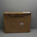 Pamo Babe Travel Crib Lightweight Baby Playard with Mattress Compact Play Yard with Detachable Legs (Black)