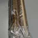 UNISHADES Cordless Bamboo Roman Shades for Windows, Blinds Size (36" W 64" H) Colour (Highfield Teak)