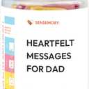 50+ Heartfelt Messages for Dad  What I Love About You Jar  Birthday Keepsake or Gift from Daughter  Best Dad Ever Present for Christmas, Fathers Day, or Any Special Moment
