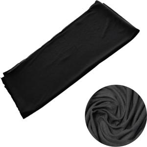 Speaker Grill Cloth, Black Stereo Mesh Fabric for Home Theater, Stage, KTV, Vintage & Automotive Speakers Repair - 69" x 20" (175 x 50 cm)