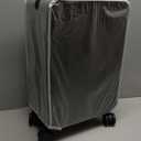 BEITH Hardside Luggage, BSM718 Modern and Simple All Aluminium Suitcase with Thickened Lining, TSA Customs Lock, Front Open, 360 Double Spinner Wheels, Aluminum Lifting Rod (A/B Optional) (Silver, A, 24inch)