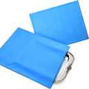 Oudain Silver Storage Bag 24 x 30 Inch Zippered Anti Tarnish Fabric Bag Protector Pouch for Jewelry Silverware Flatware Home Kitchen