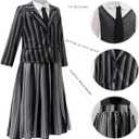 Black costume girls dress for Kids Black Family Costumes Halloween costumes girls Party Dress 4-13Y