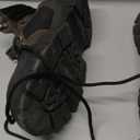 Work Safety Boots for Men Waterproof Lightweight Leather Mid Cut Arch Support Steel Toe Construction Sneakers, 8