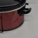 Crock-Pot 6-Quart Cook & Carry Oval Manual Portable Slow Cooker, Red - SCCPVL600-R