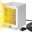 (2026 Upgraded) Boat Engine Compartment Heater, 400W Bilge Heater with IPX8 Waterproof & Precise Sensing, Boat PTC Warmer for Boats Up to 24', Prevent Pump & Engine Freezing in RV, Camper, Well House