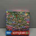 Springbok The Dog Park 1000 Piece Jigsaw Puzzle for Adults Features a Fun and Colorful Dog Park Full of Dogs and Their Antics (Multicolored)
