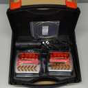 Upgraded Wireless Trailer Lights Magnetic, 2PCS Rechargeable LED Tail Lights for Trailer, Portable Waterproof Tow Beacon w/Brake Turn Signal Stop Taillight for Towing Truck RV Camper Caravan Boat