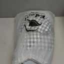 Buckwheat Hulls Pillows for Sleeping Small Cervical Pillow with Washable Cover Moon Shaped Cooling Pillow Neck Support for Side and Back Sleeper (22x12 inch, Blue)