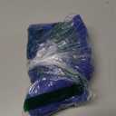 karlery Men Short Wave Blue Moustache Wig Halloween Cosplay Wig Anime Costume Party Wig