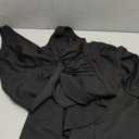 OEZ Long Formal Dresses for Women Wedding Guest Elegant Evening Party Cocktail Dress Sexy V Neck Sleeveless Gowns Dresses, L