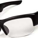 5BC Bluetooth Safety Glasses for Work audio smart glasses headphones with mic, Clear Lens