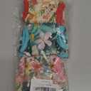 Leekalos Reusable Washable Dog Diapers Female (3 Pack) - Highly Absorbent Doggie Diapers - Size Adjustable Puppy Diapers for Dog Period Panties (Small, Flora) (Small (Newborn-10.5" Waist), Flora(Gray Lining))