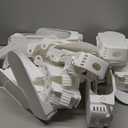 Shoe Slots Organizer - 20 Pack Shoe Stackers, 50% Space Savers, 4 Levels Adjustable Rack, White