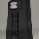 for Google Pixel 9 Pro Fold Case with Wrist Strap, Full Coverage Hand Strap Case with Kickstand Screen Protector Hinge Protection Stand Protective Cover for Google Pixel 9 Pro Fold Black