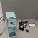 K Cup Coffee Maker With Bold Setting, Single Serve Hot & Iced Coffee Maker for K-Cup and Grounds, 52oz Removable Water Tank, 6 to14oz Brew Sizes, Pod Coffee Machine With Reusable Filter, Blue