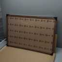 20x30 Frame Brown, Rustic 30x20 Picture Poster Frame, Horizontal Vertical Hanging, Large 20 by 30 Gallery Family Concert Portrait Photo Frame Anniversary/Birthday/Wedding/Thank you/Christmas Gift