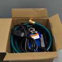 Water Transfer Pump, 115V 1/10 HP 330 GPH Electric Utility PumpWith ON/OFF Switch And 2 * 6 Feet Water Hoses Kit.
