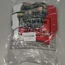 24 Pieces 7 Inch Christmas Stockings, Mini Buffalo Plaid Stocking Classic Stocking Red and Green Plaid Design with Snowflake and Fleece Cuff for Family Christmas Holiday Decorations Seasons Decor