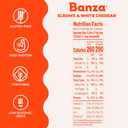 Banza Chickpea Pasta Mac & Cheese  High Protein Gluten Free Healthy Pasta  Mac & Cheese, Elbows with White Cheddar (Pack of 6) (EXP 09/18/26)