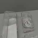 Hybrids Shower Caddy With Suction Cups 3 Pack Clear Plastic