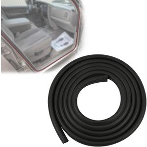 1PC Front Door Seal Left/Right Side Crew Cab Fit for Dodge Ram 1500 2002-2008/Ram 2500 2003-2009/Ram 3500 2003-2010 Replace 55277294AA Door Weatherstrip Seal Front Door Opening Weather Strip