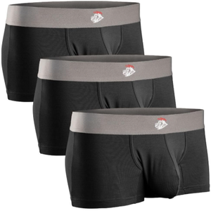 Real Men Bulge Enhancing Pouch Underwear for Men – 1, 3 and 6 Pack Set - Modal Boxer Briefs ABCD Pouch, M