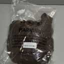 Mulilai Elastic Brown Round Outdoor Tablecloth 60 Inch Non Slip Fitted Stretch Table Cover with Spandex Fabric Washable Wrinkle Free Table Cloth for Kitchen Dining Patio Decor,60" (Round), Brown