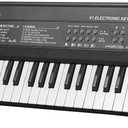 61 Keys Digital Music Electronic Keyboard Kids Multifunctional Electric Piano for Piano Student with Microphone Function Musical Instrument ALKOY