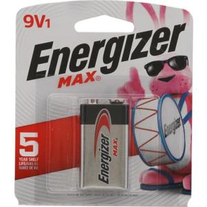 Energizer MAX 9V Battery (1 Pack), 9 Volt Alkaline Batteries AndMaster Lock Combination Padlock