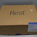 REST Evercool Cooling Comforter, King/Cali King, Blanket for Hot Sleepers, All Season Bedding to Keep Cool for Night Sweats, Breathable Lightweight Duvet, 106x90 Inches, Arctic White