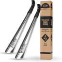 Velette Long Shoe Horn for Seniors - 2 Pack 16.5" Metal Shoe Horn Long Handle for Seniors, Men, Women & Kids - Boot Horns, Shoehorn Long-Handle, Elderly Must Haves - Shoes Spoon, Gifts for Elders