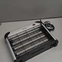 Buzbug LED Bug Zapper Indoor, 3800V High-Voltage, 3 LED Bulbs Up to 50,000 Hours, Electric Mosquito Zapper, Fly Trap Mosquito Trap, Fly Killer Fly Zapper -MA009 (NEW BLACK)