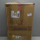 Darkaway 48inch Solar Post Lights Lamp Outdoor Light Fixture, Dusk to Dawn Aluminum Lamp Post with Remote and Pole Mount Base, Solar Path Lighting for Garden Patio Pathway (43.5inch, Black-S25)