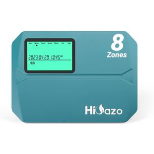 Smart Indoor Sprinkler Controller 8 Zone, WiFi Irrigation System Controller, Free APP, Support Rain Sensor (HO-SC-8W)
