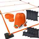 Portable Pickleball Court Lines for Outdoor & Indoor, No Measurement Required Pickleball Court Marker Kit, Easy Setup & Durable Design