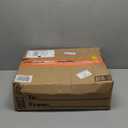 EWES 13 Inch Fabric Storage Cubes, 8 Pack Foldable Storage Bins with Handle, Storage Baskets Box for Shelves, Closet, Organizer, Rustic Brown and Black