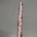 MAYPLUSS Valentines Day Wrapping Paper, Pink Heart Wrap Paper Cute Bear Gift Wrapping Roll for Girl Anniversaries Romantic Celebration, 17 in x 33ft