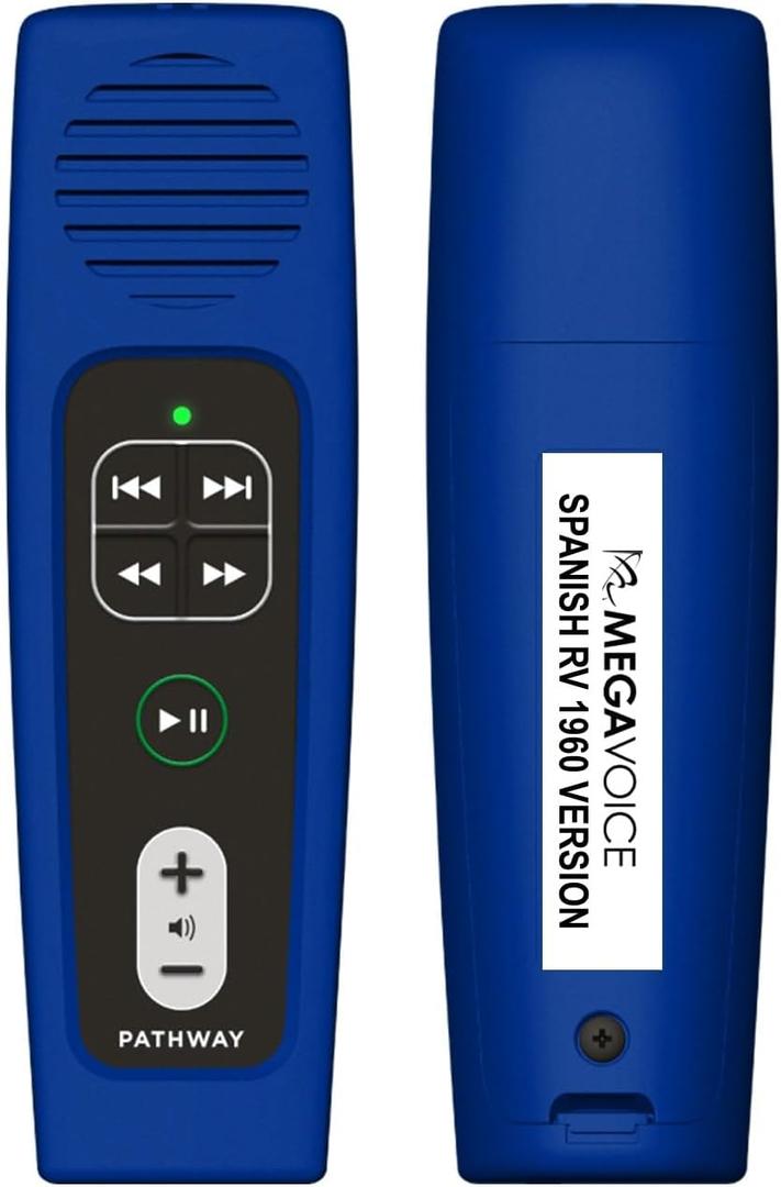 Spanish Reina Valera 1960 (RVR60) MegaVoice Handheld Audio Bible Player (RVR60-Pathway)