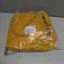 NICETOWN Semi Sheer Curtains Flax Linen Texture, Grommet Retro Window Treatment Linen Weave Vertical Drapes Privacy with Light Filter for Living Room, Citrine, 2 Panels, W52 x L84