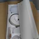 VIVOHOME Ceiling Fans with Lights, 52 inch Low Profile Ceiling Fan with Light and Remote, Flush Mount for Bedroom, Living Room, Garage, 6+1 Speeds, 3CCT, Dimmable, Timer, Quiet Reversible, White