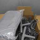 Baby Playpen 50x50 Inch, Play Pens for Babies and Toddlers Baby Fence Play Yards for Indoor & Outdoor with Breathable Mesh Anti-Fall Playpen (light grey)