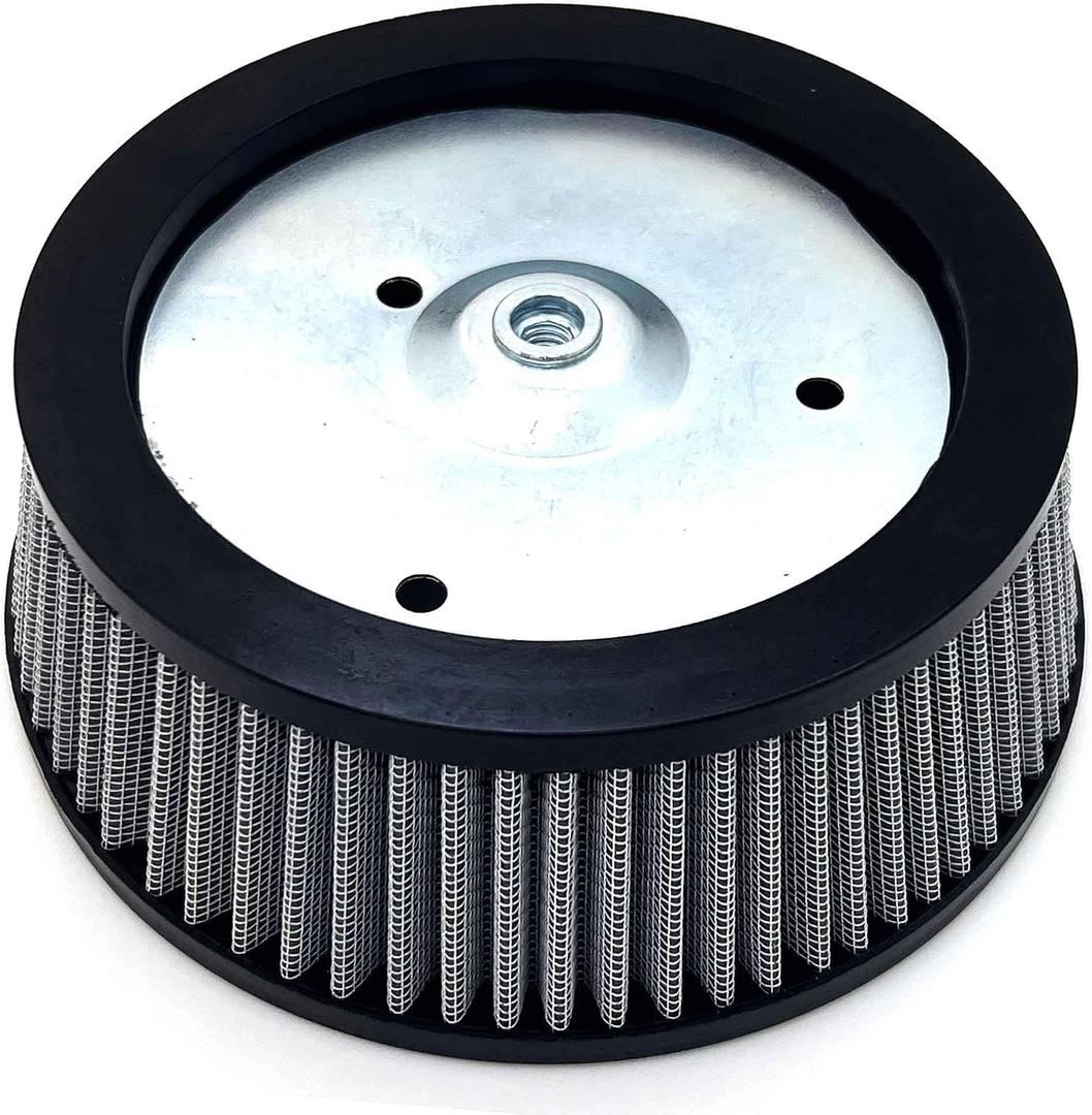 Harley Air Filter Engine Air Cleaner Motorcycle Air Filter for Harley 1999-2017 Dyna, 2000-2015 Softail, 1999-2007 Touring (NOT For 2008-2016 Touring/Trike) (Grey)