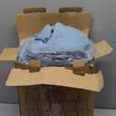 Bedsure Twin Grayish Blue Comforter Set - 5 Pieces Reversible Bedding, Twin Size Bed Set for All Seasons, Bed in a Bag with Down Alternative Comforter, Sheets, Pillowcase & Sham